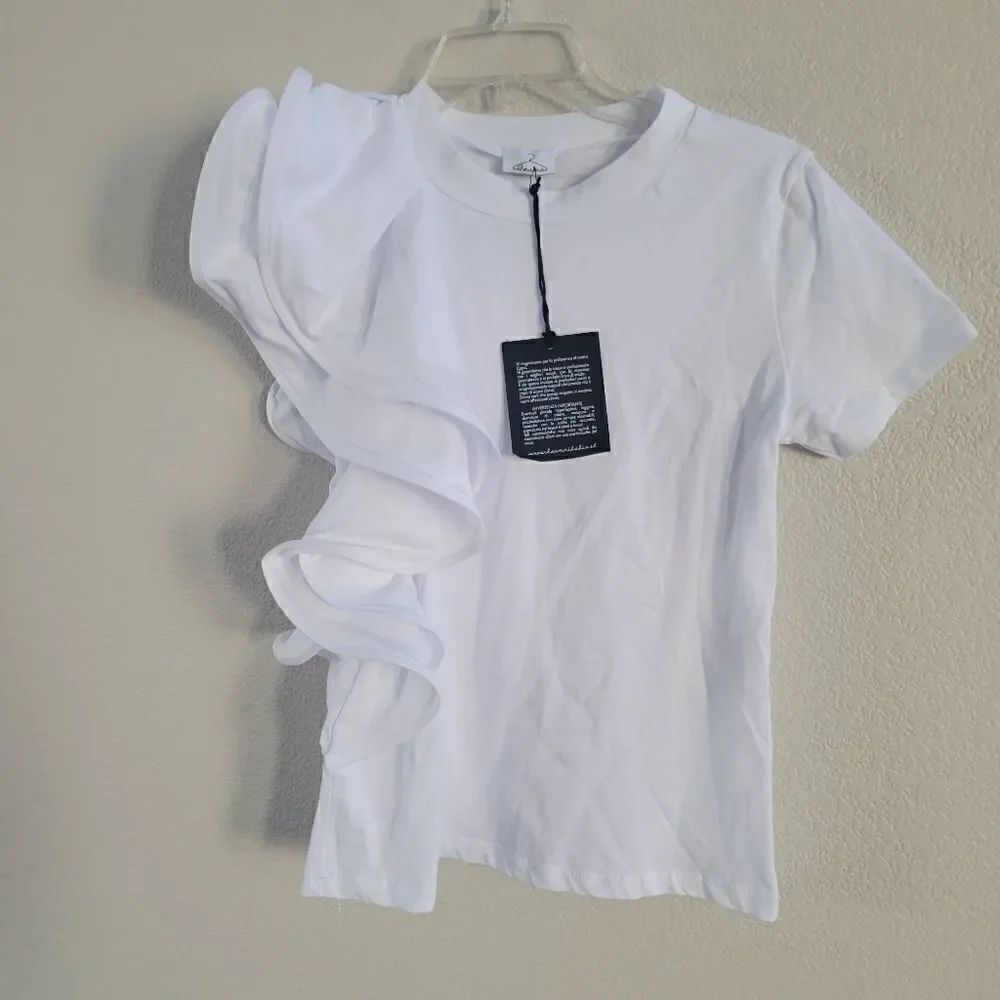 Berna ruffle t-shirt New M - Picture 8 of 12